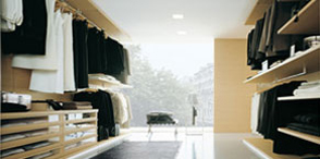 walk-in closet