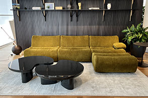 ERNEST SOFA + POUF